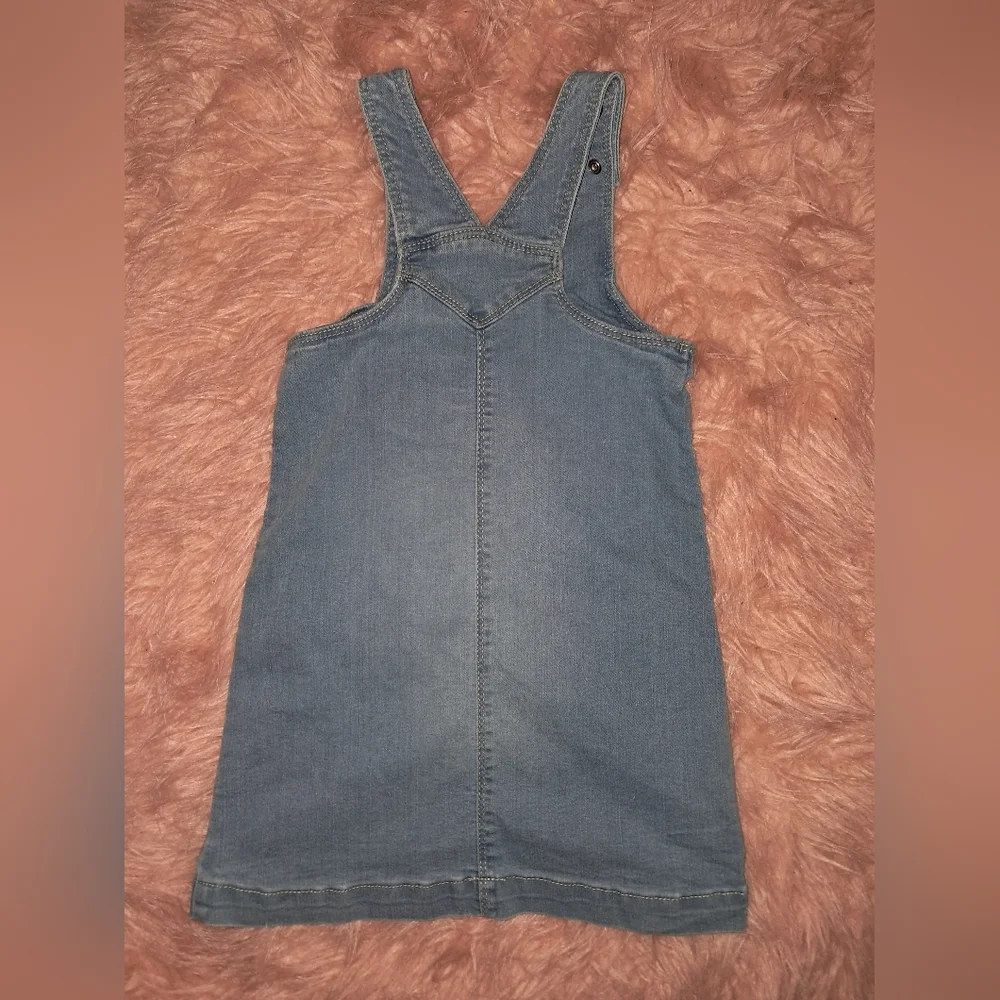 Palomino Denim Dress with Cherry Embroidery - Picture 4 of 7